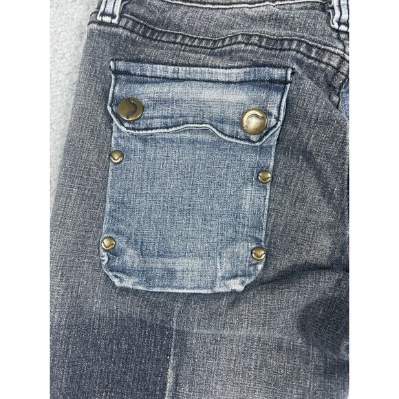 Miss Vigoss Junior Women's Size  5/6 Denim Mixed Color Jeans y2k - Picture 16 of 16